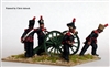 Perry Metals - French Foot Artillery Firing 6pdr