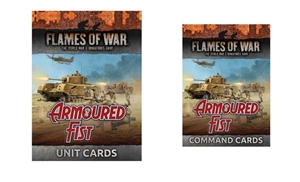 Flames of War - FW256-BCB British Armoured Fist Unit and Command Cards
