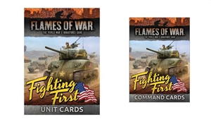 Flames of War - FW256-UCB American Fighting First Unit and Command Cards