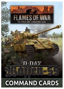 Flames of War - FW265C D-Day Waffen-SS Command Cards