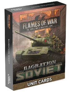 Flames of War - FW266U Bagration Soviet Unit Cards