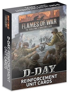 Flames of War - FW275U D-Day: Reinforcement Unit Cards