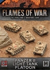 Flames of War - Afrika Korps Panzer II Light Tank Platoon