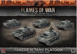 Flames of War - Panzer III Platoon