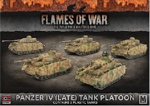 Flames of War - Panzer IV (Late) Platoon