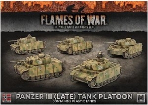 Flames of War - Panzer III (Late) Platoon