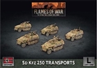 Flames of War - GBX129 SdKfz 250 Transports plastic