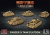 Flames of War - GBX142 Panzer IV Tank Platoon (Plastic)