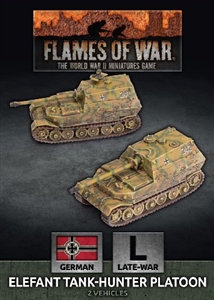 Flames of War - GBX163 Elefant Tank-Hunter Platoon