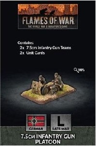 Flames of War - GE579 7.5cm Infantry Gun Platoon