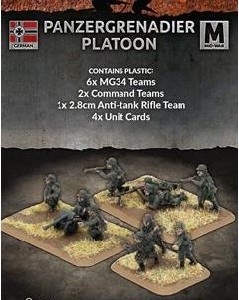 Flames of War - Panzergrenadier Platoon Plastic