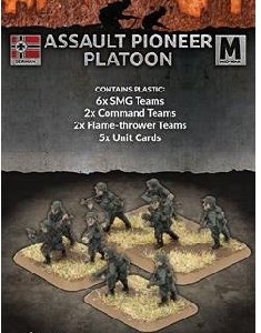 Flames of War - Assault Pioneer Platoon Plastic