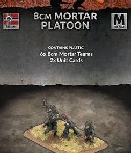 Flames of War - 8cm Mortar Platoon Plastic