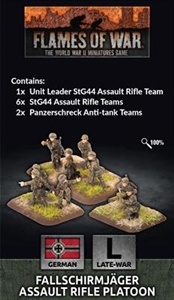 Flames of War - GE782 Fallschirmjager Assault Rifle Platoon (Plastic)