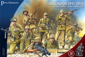 Perry Miniatures - WWII German Afrikakorps 1941-1943 (Plastic)