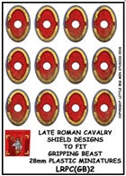 Little Big Men Studios - Gripping Beast Plastic Late Roman Cavalry Shield Designs 2