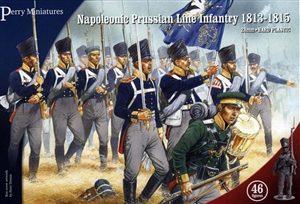Perry Miniatures - Prussian Napoleonic Line Infantry 1813-1815 (Plastic)