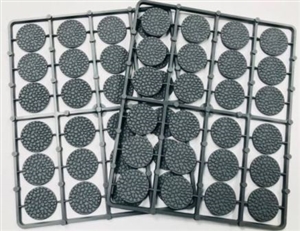 Renedra Bases -  25mm Diameter Cobblestone Bases  (48)