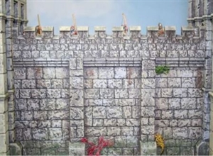 Renedra Terrain - Tower Wall Section (Plastic)