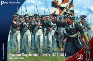 Perry Miniatures - Russian Napoleonic Infantry 1809-1814 (Plastic) Two Box Deal