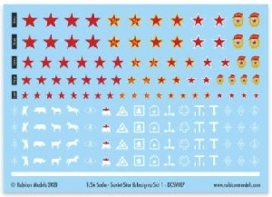 Rubicon Models - Soviet Star and Insignia Set