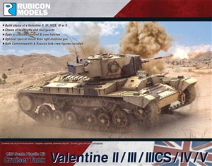 Rubicon Models - Valentine II / III / IIICS / IV / V Cruiser Tank
