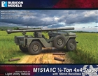 Rubicon Models - M151A1C 1/4-Ton 4x4 Truck with 106mm Recoilless Rifle