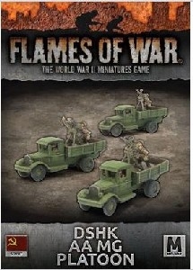 Flames of War - SBX38 DSHK AA Platoon