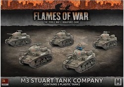 Flames of War - SBX43 M3 Stuart Tank Company