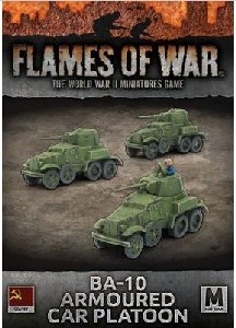 Flames of War - BA-10 Armoured Car platoon