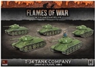 Flames of War - SBX54 T-34 Tank Company