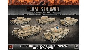 Flames of War - SBX56 Churchill Heavy Tank Company