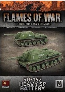 Flames of War - SBX59 SU-152 Heavy SP Battery