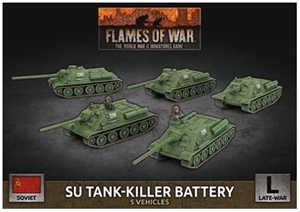 Flames of War - SBX64 SU Tank-Killer Battery (Plastic)