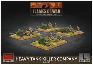 Flames of War - SBX71 Heavy Tank-Killer Company (Plastic)
