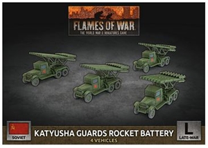 Flames of War - SBX74 Katyusha Guards Rocket Battery (Plastic)