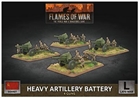 Flames of War -SBX75 Heavy Artillery Battery (Plastic)