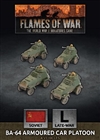 Flames of War -SBX76 BA-64 Armoured Car Platoon (Plastic)