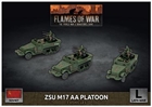 Flames of War - SBX78 ZSU M17 Anti-Aircraft Platoon (Plastic)