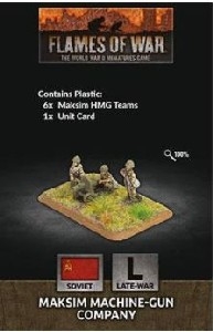 Flames of War - SU780 Maksim Machine Gun Company