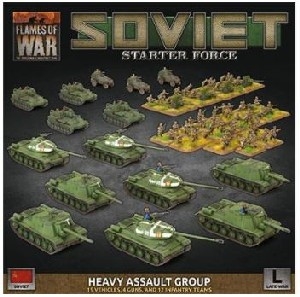 Flames of War - SUAB13 Soviet Heavy Assault Group Set