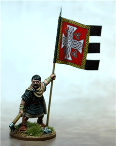 Saga - War Banners - Welsh War Banner & Bearer