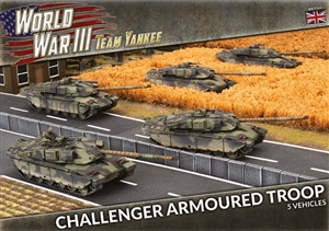 Team Yankee - TBBX11 British Challenger Armoured Troop