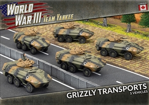 Team Yankee - TCBX04 Grizzly Transport Platoon (x5)