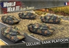 Team Yankee - TFBX10 Leclerc Tank Platoon (x5 Plastic)