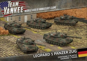Team Yankee - Leopard 1 Panzer Zug (Plastic)