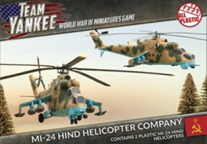 Team Yankee - Mi-24 Hind Helicopters (Plastic)