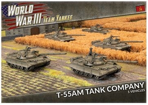 Team Yankee - TSBX22 T-55AM Tank Company (Plastic)