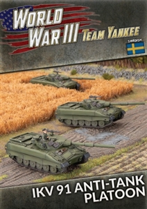 Team Yankee - TSWBX04 Swedish Ikv 91 Anti-tank Platoon (x3)