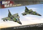Team Yankee - TSWBX07 Swedish AJ 37 Viggen Attack Group (x2)